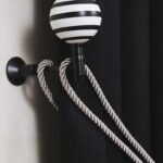 Petra_G26  Kocaeli Curtain Accessories. white ball with horizontal black stripes. Petra 26.2030 - Image 4