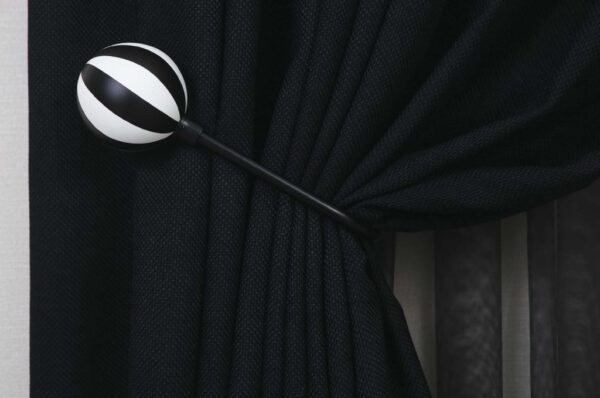 Petra_G26  Kocaeli Curtain Accessories. ball with white and black stripes. Petra 26.2040 - Image 2