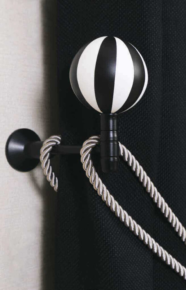 Petra_G26  Kocaeli Curtain Accessories. ball with white and black stripes. Petra 26.2040 - Image 3