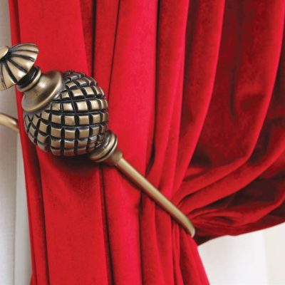 Rustic Curtain Accessories. Efes-1.1800- Curtain Tieback – Curtain Holder – Curtain Rod Bracket -Tassel – Curtain Rail – Curtain Holdback