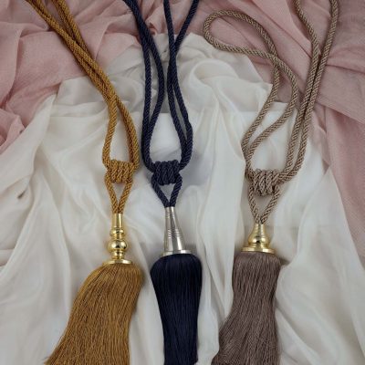 Curtain Accessories – Tassel – Curtain Pendant -Tie Back Tassel – Metal Accessories.