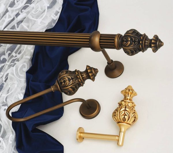 Rustic Curtain Accessories. Efes-11.1760 -Curtain Tieback - Curtain Holder - Curtain Rod Bracket -Tassel - Curtain Rail - Curtain Holdback - Image 14