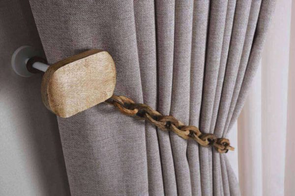 Curtain Accessories - Wooden Backdrop Curtain Tie- Bracol Wood Chain- Bracol Necklace Wood - Image 15