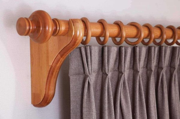 Truva Curtain Accessories. - Curtain Tieback - Curtain Holder - Tassel - Curtain Rail - Curtain Holdback- Wooden Accessories - 17.1210