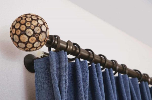 Tac Mahal Curtain Accessories. -30.2110- Curtain Tieback - Curtain Holder - Curtain Rod Bracket -Tassel - Curtain Rail - Curtain Holdback - Wooden Accessories