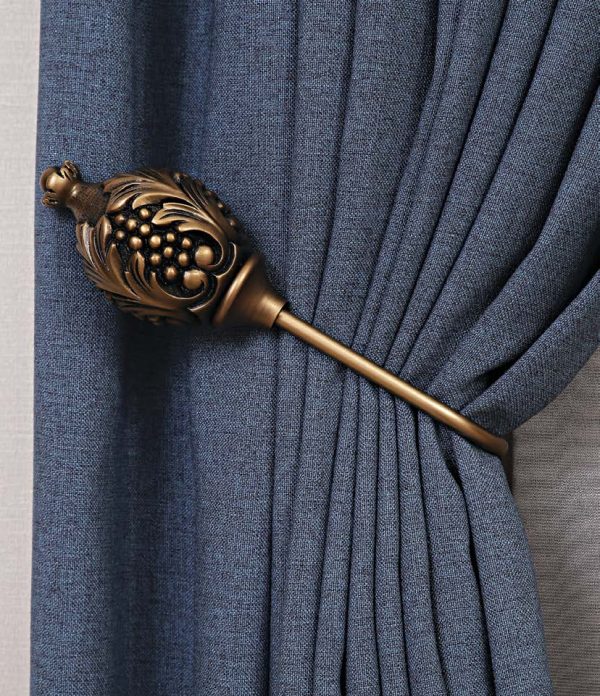 Rustic Curtain Accessories. Efes-11.1530 - curtain tieback - curtain holder - Curtain Rod Bracket -Tassel - Curtain Rail - Curtain Holdback - Image 7