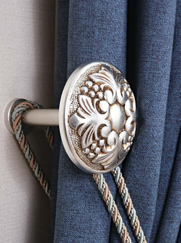 Rustic Curtain Accessories. Efes-11.1530 - curtain tieback - curtain holder - Curtain Rod Bracket -Tassel - Curtain Rail - Curtain Holdback - Image 9