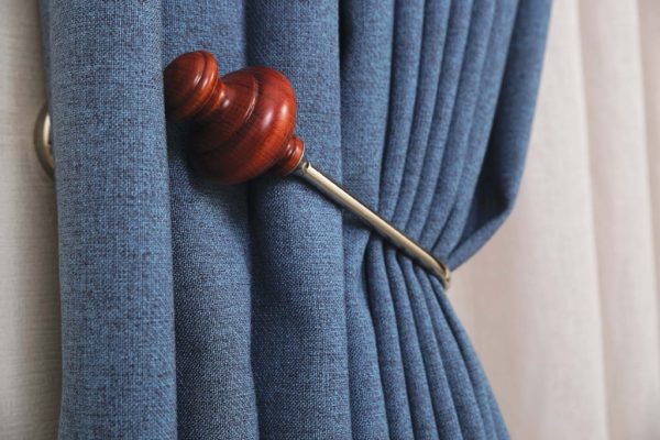 Truva Curtain Accessories - Curtain Tieback - Curtain Holder - Tassel - Curtain Rail - Curtain Holdback- Wooden Accessories -17.1070