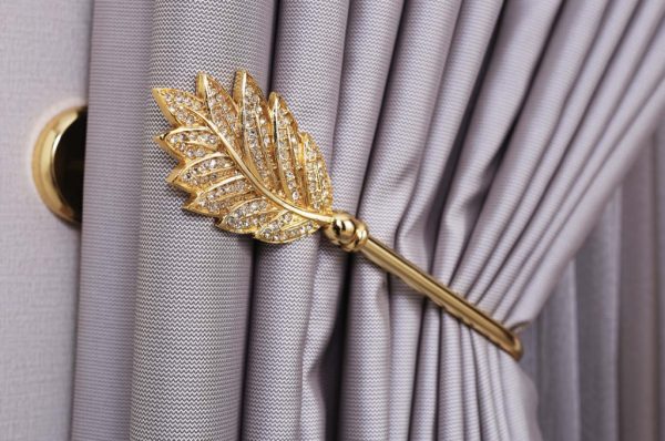 Ani Curtain Accessories.-  Curtain Holder – Curtain Rail – Curtain Holdback - Metal Accessories -10.1040