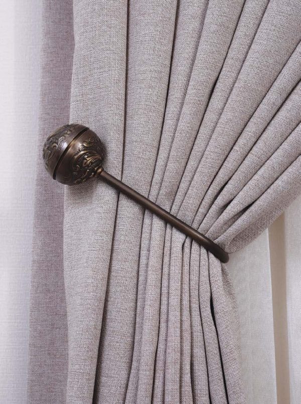 Persepolis Curtain Accessories - Curtain Tieback - Curtain Holder - Tassel - Curtain Rail - Curtain Holdback- Metal Accessories -12.1100 - Image 2