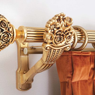 Rustic Curtain Accessories. Efes-11.1640 – Curtain Tieback – Curtain Holder – Curtain Rod Bracket -Tassel – Curtain Rail – Curtain Holdback