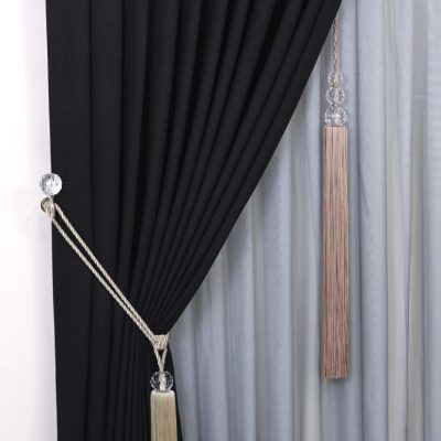 Faselis Curtain Accessories – Curtain Tieback – Tassel – Curtain Holder- Curtain Rail – Curtain Holdback- Curtain Pendant- Metal Accessories -13.1150