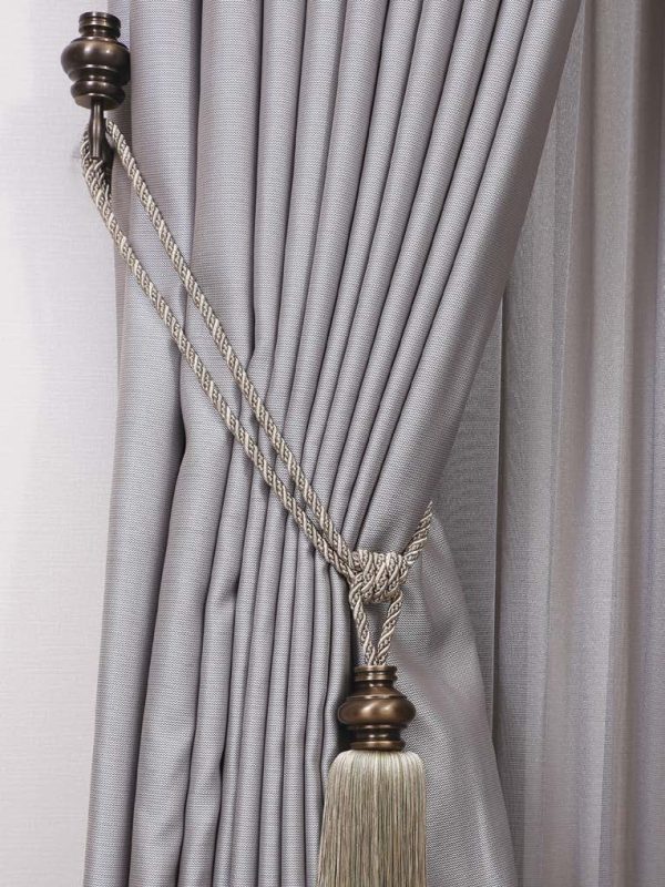 Palmira Curtain Accessories. - Curtain Tieback - Curtain Holder - Tassel - Curtain Rail - Curtain Holdback- Metal Accessories -16.1820 - Image 3