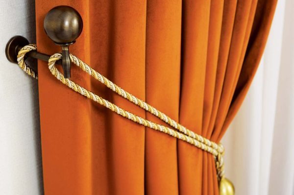 Palmira Curtain Accessories - Curtain Tieback - Curtain Holder - Tassel - Curtain Rail - Curtain Holdback- Metal Accessories -16.1110 - Image 4