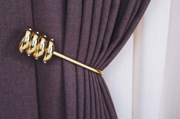 Palmira Curtain Accessories - Curtain Tieback - Curtain Holder - Tassel - Curtain Rail - Curtain Holdback- Metal Accessories -16.1040 - Image 5