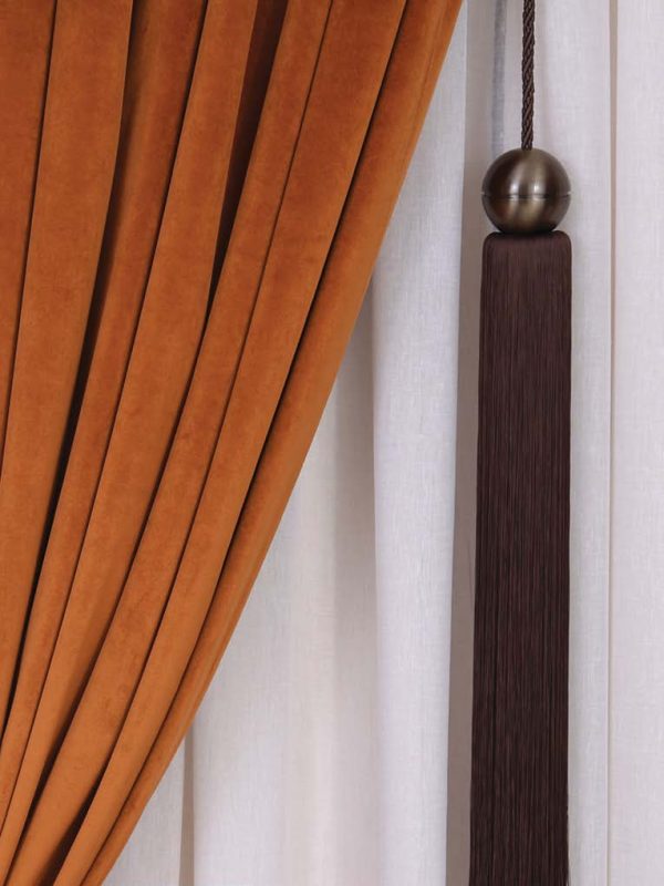 Palmira Curtain Accessories - Curtain Tieback - Curtain Holder - Tassel - Curtain Rail - Curtain Holdback- Metal Accessories -16.1830 - Image 6