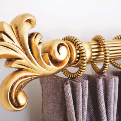 Rustic Curtain Accessories. Efes-11.1730 – Curtain Tieback – Curtain Holder – Curtain Rod Bracket -Tassel – Curtain Rail – Curtain Holdback