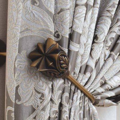 Rustic Curtain Accessories. Efes-11.1820 – Curtain Tieback – Curtain Holder – Curtain Rod Bracket -Tassel – Curtain Rail – Curtain Holdback