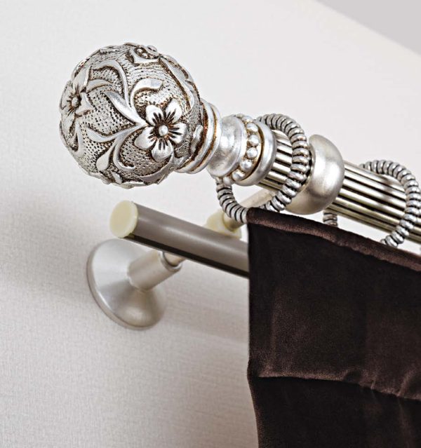 Rustic Curtain Accessories. Efes-11.1860 -Curtain Tieback - Curtain Holder - Curtain Rod Bracket -Tassel - Curtain Rail - Curtain Holdback