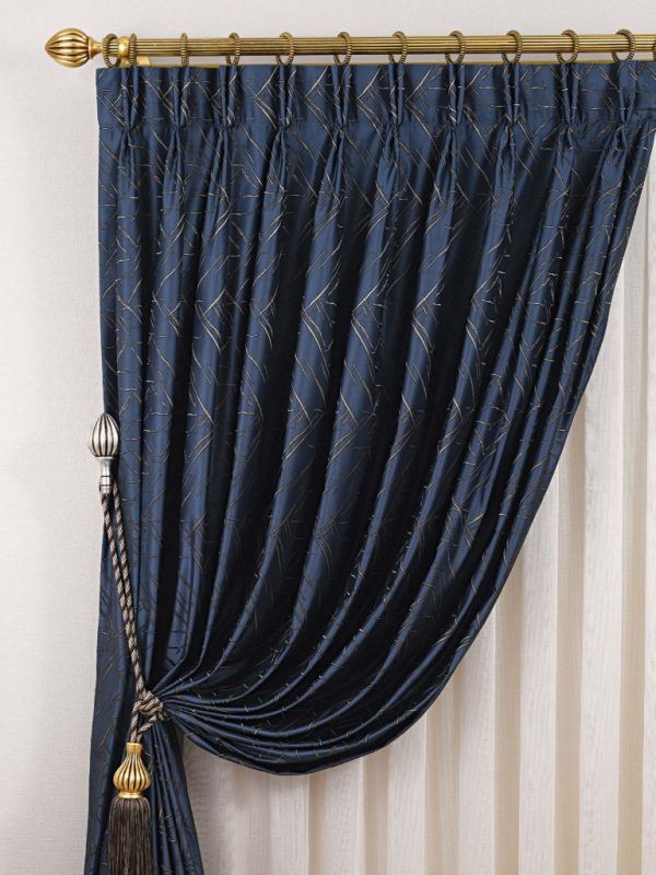 Rustic Curtain Accessories. Efes-11.1220 - Curtain Tieback - Curtain Holder - Curtain Rod Bracket -Tassel - Curtain Rail - Curtain Holdback