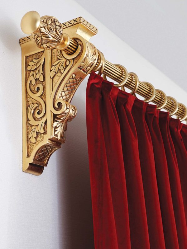 Rustic Curtain Accessories. Efes-11.1500 - curtain tieback - curtain holder - Curtain Rod Bracket -Tassel - Curtain Rail - Curtain Holdback