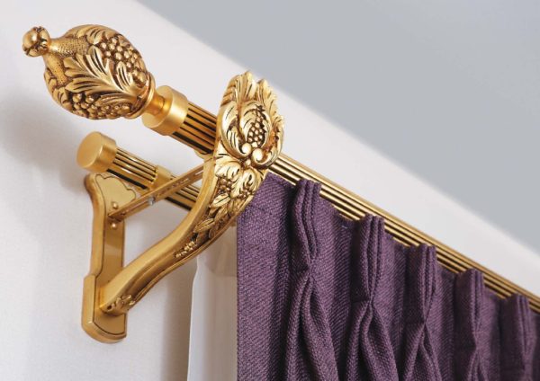 Rustic Curtain Accessories. Efes-11.1530 - curtain tieback - curtain holder - Curtain Rod Bracket -Tassel - Curtain Rail - Curtain Holdback