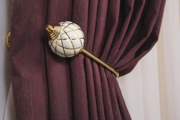 Tuzla Curtain Accessories. Ermitaj-14.1010 - Curtain Tieback - Curtain Holder - Tassel - Curtain Rail - Curtain Holdback- Modern Accessories - Image 3