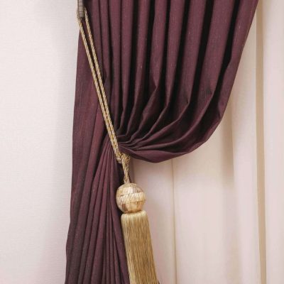 Tac Mahal Curtain Accessories. – Curtain Tieback – Curtain Holder – Tassel – Curtain Rail – Curtain Holdback- Wooden Accessories – 30.2210