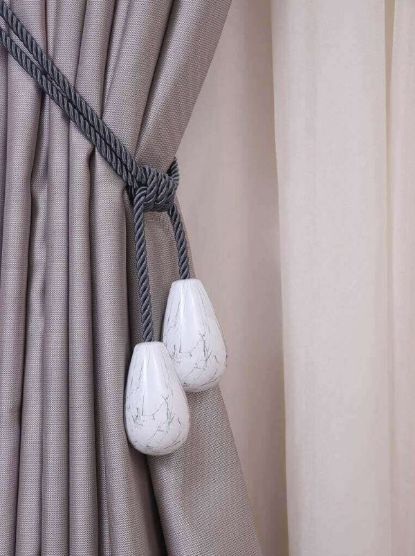 Pendik Curtain Accessories. Hadrian-24.2020 - Curtain Tieback - Curtain Holder - Tassel - Curtain Rail - Curtain Holdback- Modern Accessories - Image 2