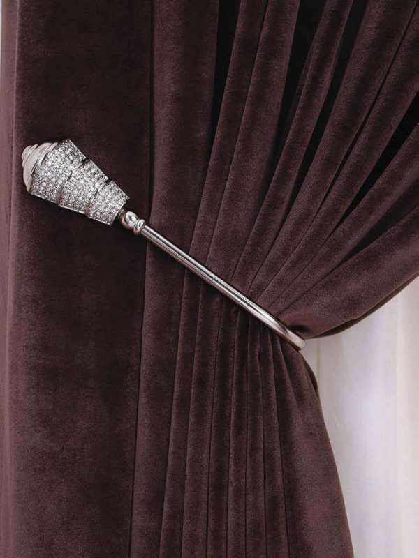 Ani Curtain Accessories. -Curtain Holder - Curtain Rail - Curtain Holdback- Metal Accessories -10.1020 - Image 2