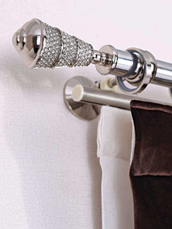 Ani Curtain Accessories. -Curtain Holder - Curtain Rail - Curtain Holdback- Metal Accessories -10.1020