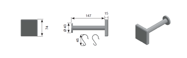 Curtain Accessories - Curtain Tieback – Curtain Holder – Curtain Holdback - Image 6