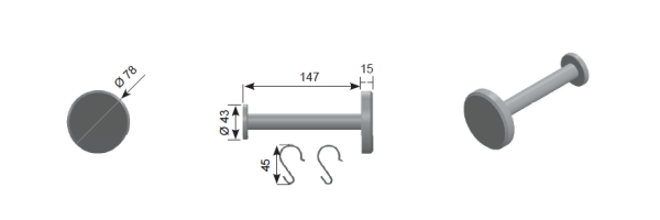 Curtain Accessories - Curtain Tieback – Curtain Holder – Curtain Holdback - Image 7